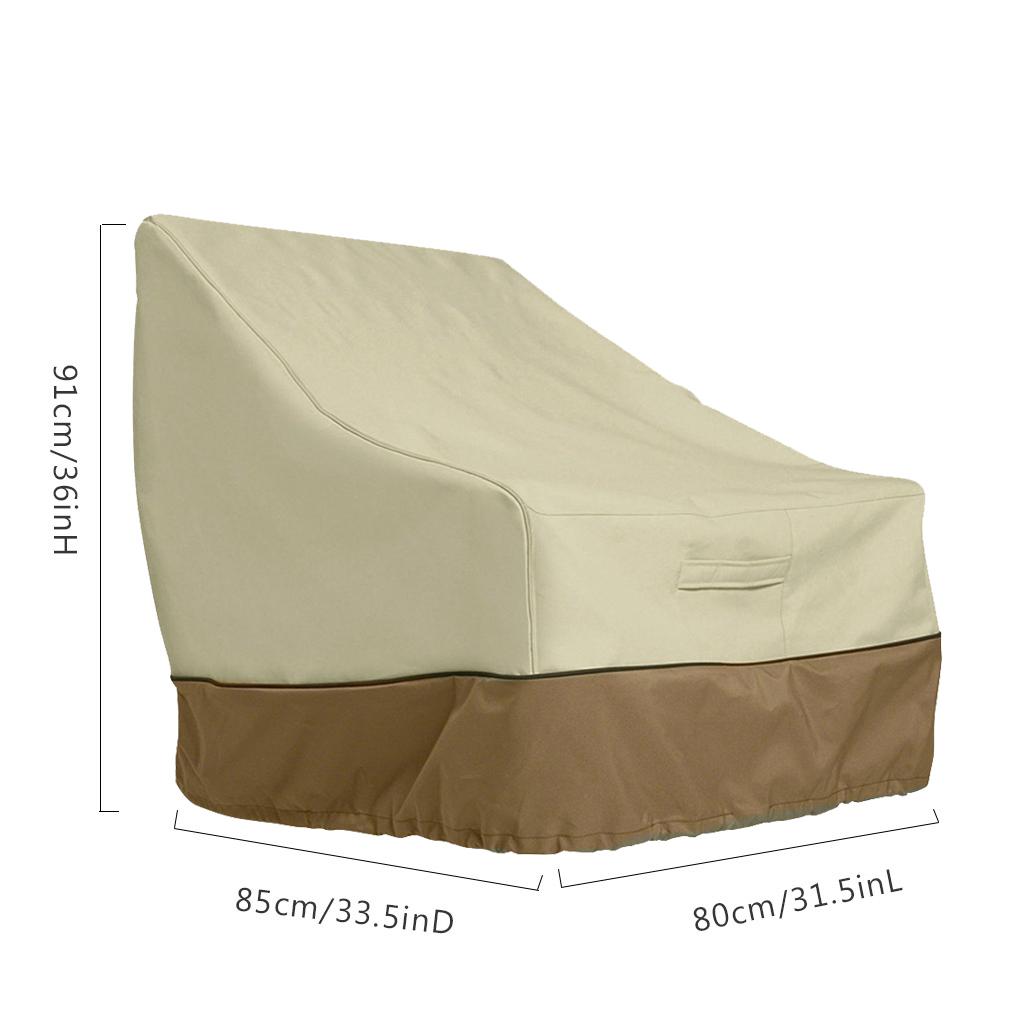 Outdoor Chair Cover Furniture Rattan Dustproof Covers Bench Adjustable Drawstring Protector Organizer Outdoor Patio Accessories