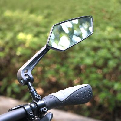 Bicycle Handlebar Rearview Mirror Safe Adjustable Rotating Mirror Transparent Electric Scooter Cycling Bike Accessories