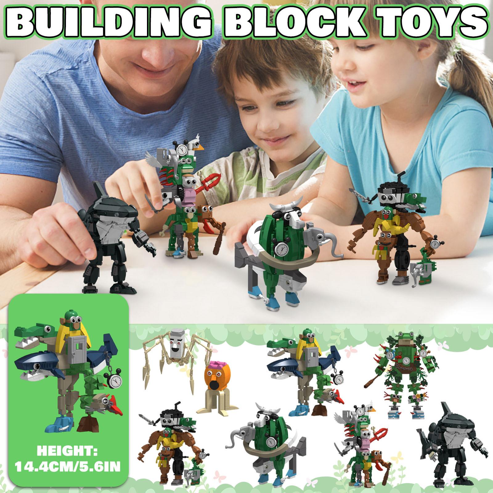 

Забавный детский пазл-конструктор, набор игрушек-конструкторов One Size