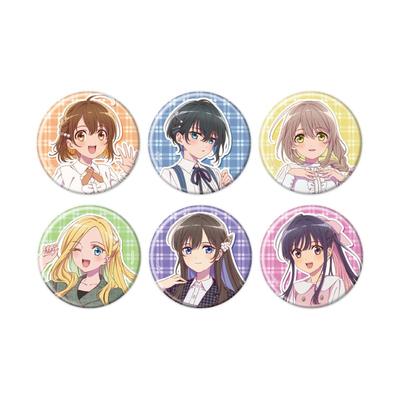 TV Anime "Na Nare Hana Nare" 02 [Original Illustration] Can Badge Box of 6