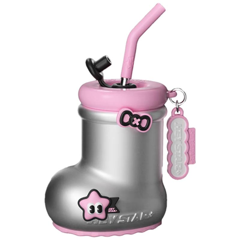 

HEY STAR Star Glitter Boot Glass Tumbler