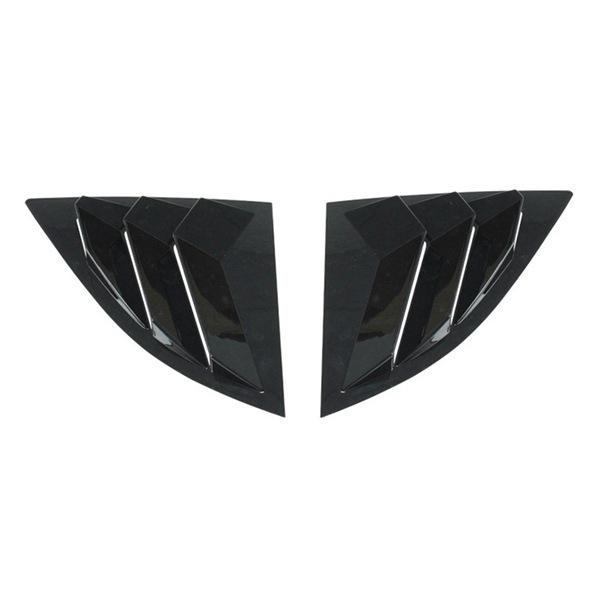 2-Piece Decorative Triangle Window Louvers for 2019-2025 Toyota Supra GR A90/A91.