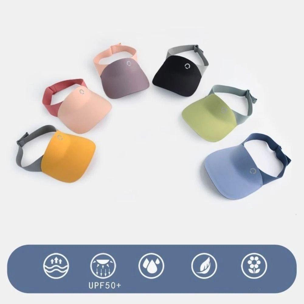 Breathable Kids Sun Hat Contrast Color Sunscreen Hat Fashion Beach Hats  Outdoor