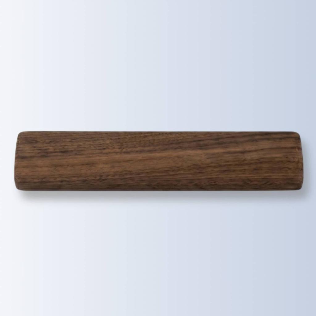 Keyboard Wrist Rest Rounded Edges Walnut Wrist Rest Desk Accessory Rectangular Workstation Gear Ergonomic
