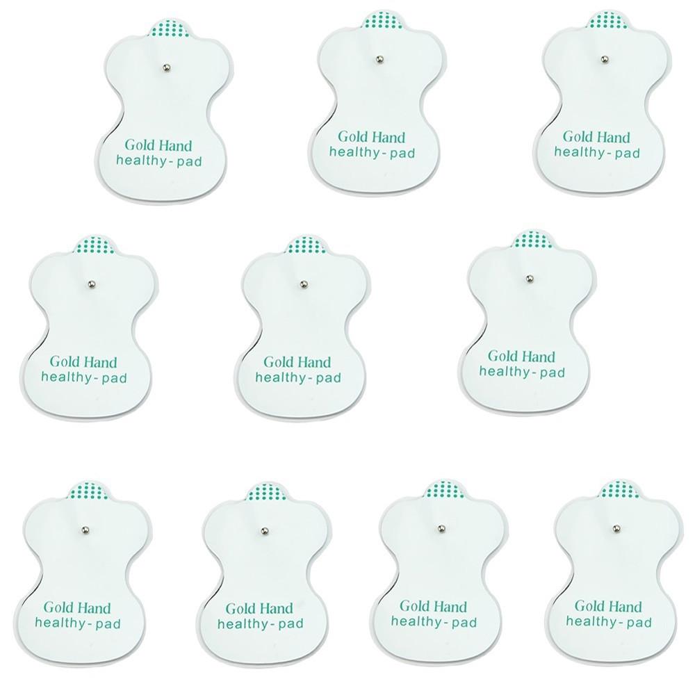 20pcs White Electrode Pads For Tens Acupuncture Digital Therapy Massager Machine
