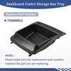 Vassoio portaoggetti centrale per cruscotto per Fiat Ducato Boxer Citroen Relay 2014-In Sostituisce 735699812 ABS