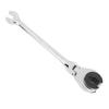 8mm Open Flexible Head Ratcheting Wrench CR V Steel Ratcheting Spanner with 72 Teeth 180  Degrees  Adjustable Angle
