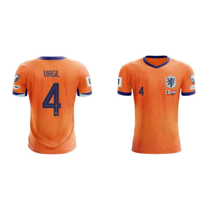 ETST WENDY 005 2025 Zomer Nieuw 3D Geprint Nederlands-Afwerking Heren- en Damesvoetbalshirts en Sneldrogende Sport T-shirts. shirts t-shirts S