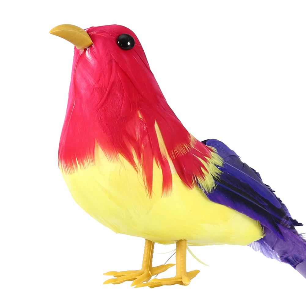 Hochsimulierte Schaumstofflandschaft Tier Vogel Rasen Figur Handgefertigte Gartendekoration