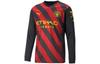 Manchester City 22/23 Replica Langarm Auswärts Trikot Fußballtrikot Herren PUMA Schwarz 765723-02