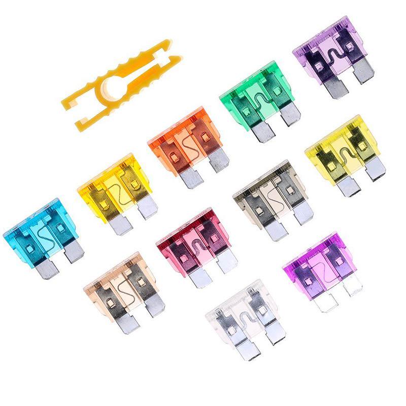 140Pcs/Set Standard Automotive Fuses Defining Fuse 2A 3A 5A 7.5A 10A