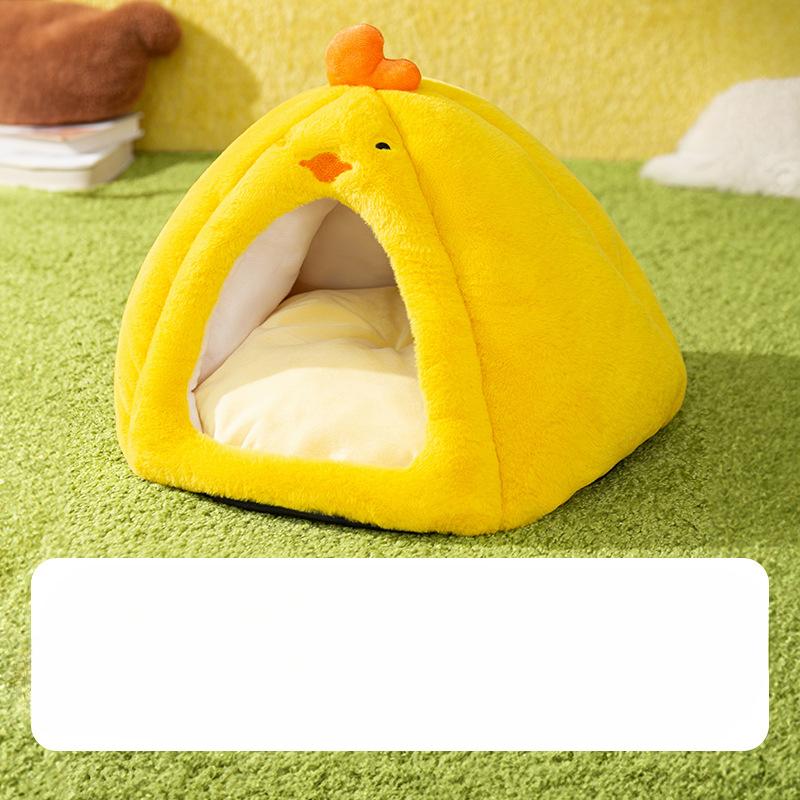 Autumn and Winter Cats Keep Warm  Funny Animals  Enclosed Cat Nests  Teddy Small Dog Kennels  Cute Pet Nests