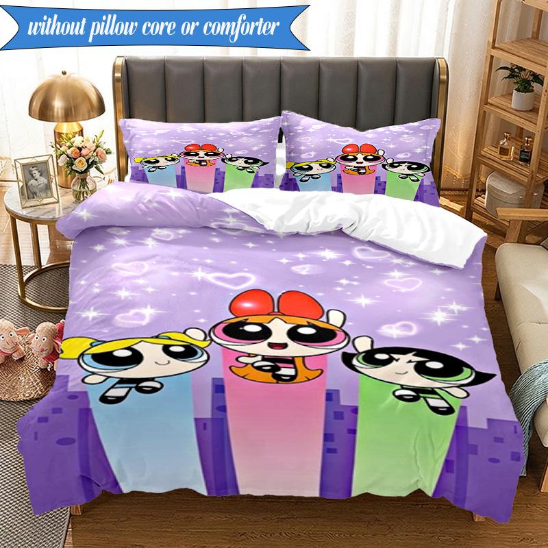Power police Adventure 3pcs K-pop music group Bedding set,Ideal for Bedroom, Dormitory,Including Duvet Cover And 2pcs Pillowcases,Fan gifts