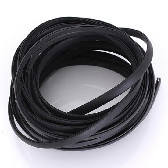 6M negru turnat ușă mașină benzi de protecție pentru zgârieturi margine cauciuc protecție capac