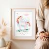 Unicorn Baby Poster
