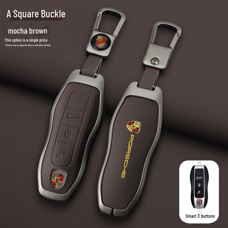 Porsche Key Case for New Macan, Cayenne, Panamera, 911, Maca, 718