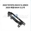 For  TOYOTA RAV4 12.3 Inch Car Multimedia Player Auto Radio Frame Android Radio Dash Fitting Panel Kit Navigation