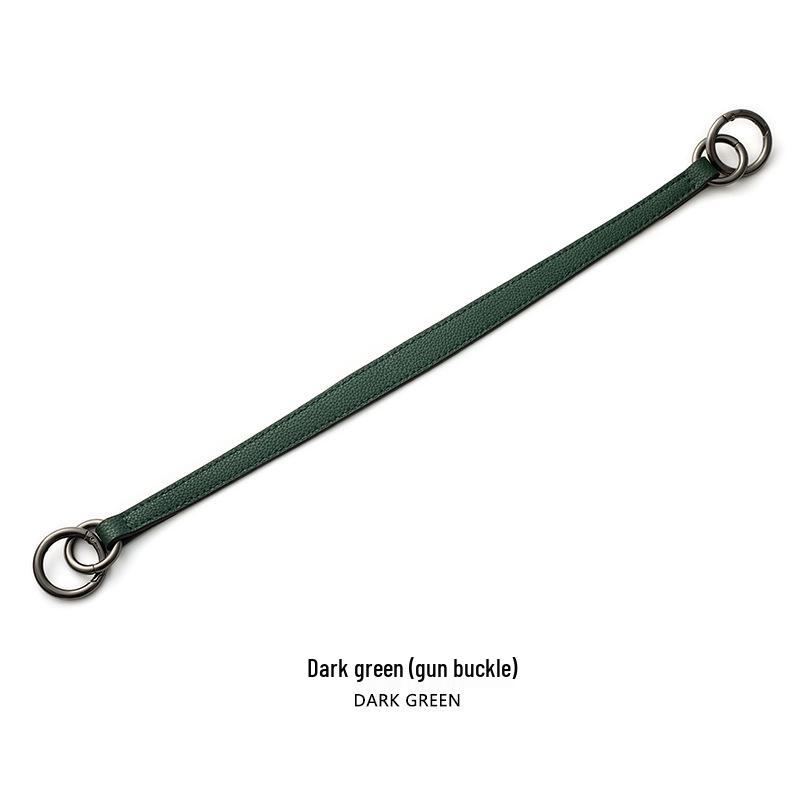 Litschi-Narben-Handtaschenriemen: Einzelschulter & Doppelring-Hardware