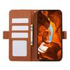 For Xiaomi Redmi Note 14 4G (163.25x76.55x8.16mm) Case Leather Phone Cover with RFID Blocking Wallet