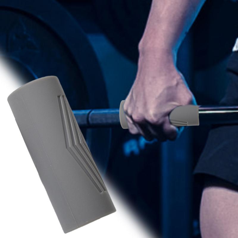 Barbell Grips Thick Fitness Dumbbell Handles Grip Silicone Non-Slip Gym Attachments For Kettlebell Row Puller