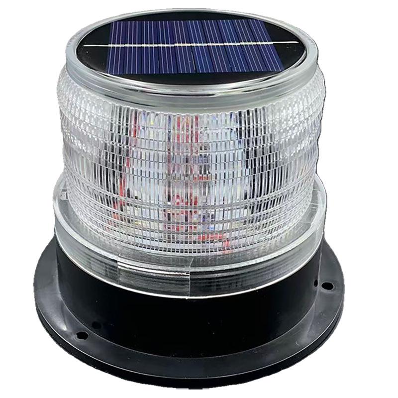 Magnetic Solar LED Warning Strobe for Trucks & Cars - Anti-Rear-End Safety Flasher