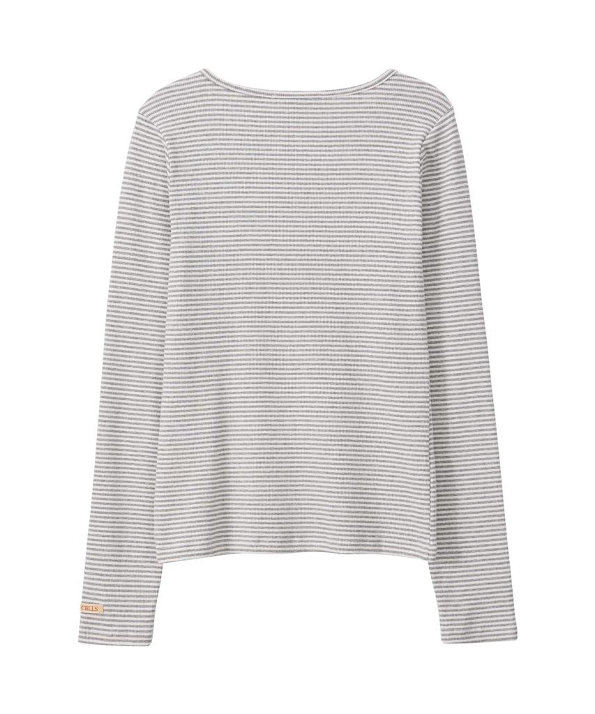 Biteoseljeu Essential Ribbed T-Stripe Grey