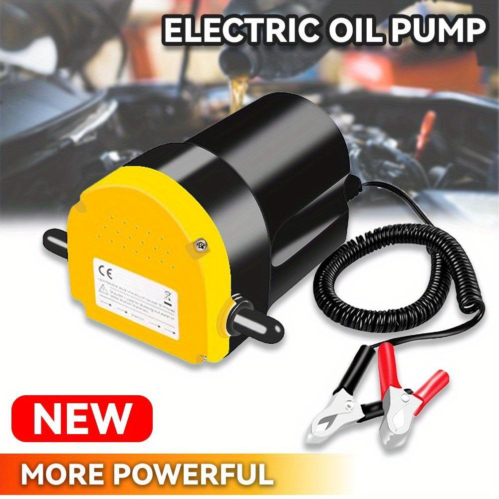 Pompa di Trasferimento Estrattore Elettrico di Olio per Auto 12V Pompa di Aspirazione Fluido Olio Grezzo Estrattore di Olio per Motore a Carburante Mini, per Auto Barca Motocicletta