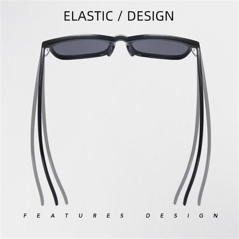 0 -0.5 -0.75 To -6.0 Transparent Frame Night Vision Lens Myopia Sunglasses Women Men Square Prescription Spectacles