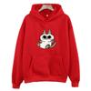 Siamese Cat Azuki Is The Center of The World Nobeko Hoodie Kawaii/Cute Long Sleeve Sweatshirt Harajuku Cartoon Tops