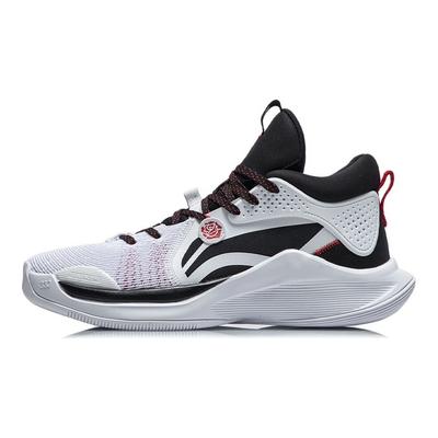 Chaussures de Basket Montantes CJ Homme Sneakers Blanc Noir ABPQ049-1
