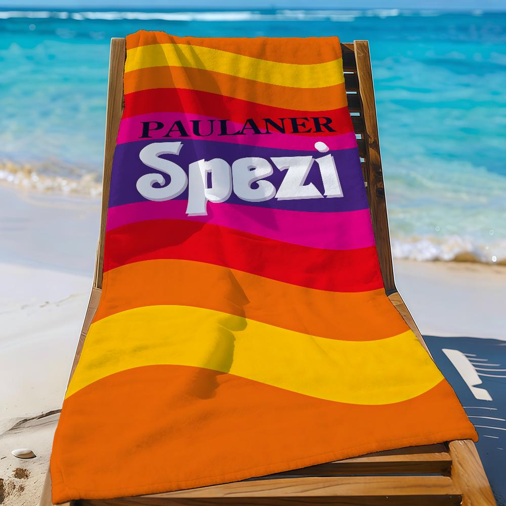 

Модное полотенце с логотипом P-Paulaner S-Spezi-S Спортивное Быстросохнущее Туристическое Снаряжение для Кемпинга Песозащитное Мягкое Легкое Большое Пляжное Полотенце W30*H60(CM)