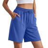 Women's Casual Loose Beach Shorts With Pockets, Comfortable Shorts