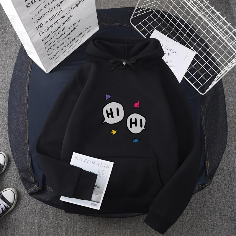 Spring/Summer Women's Aesthetic Clothing Men's Sportswear Pattern Hoodie Harajuku Sudadera