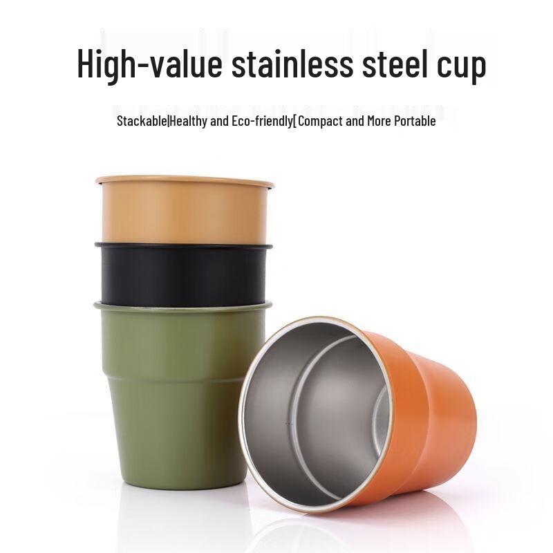 304 Stainless Steel Portable Outdoor Mug
