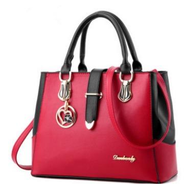 Nouveau sac à main bandoulière pour femme style coréen 2026, mode douce, couleurs contrastées et haute texture