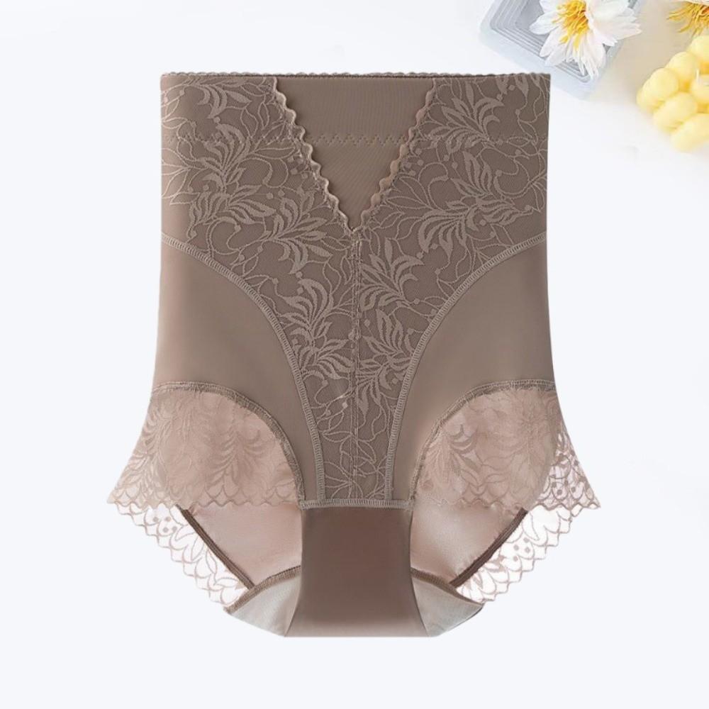 High Waist Butt Lifter Briefs Lace Flowers Tummy Control Underwear Seamless Underpants Postpartum