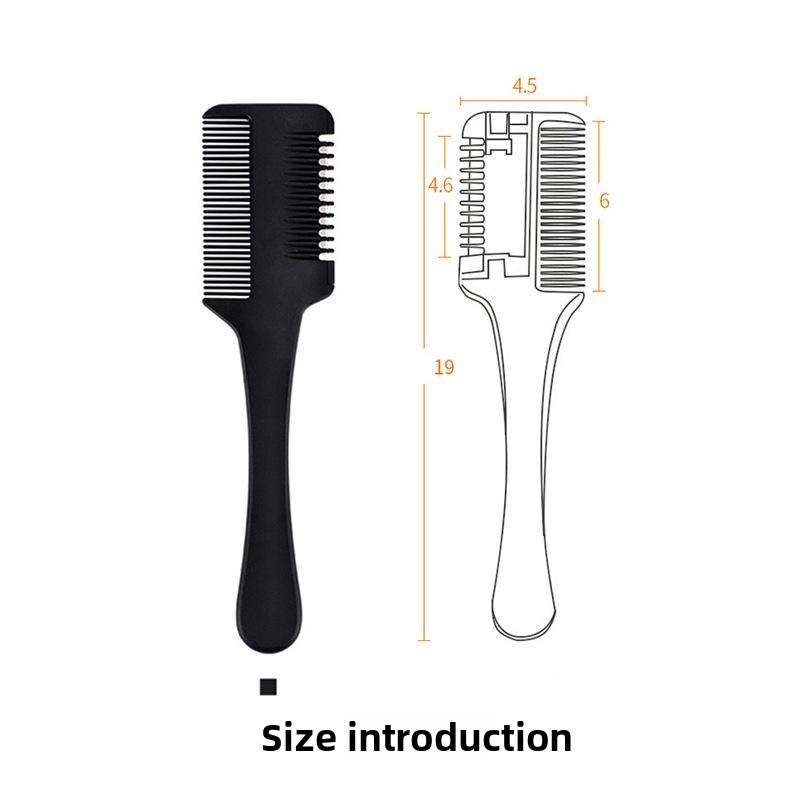 10 Piece Hair Cutting Scissors Set Professional Barber Thinning Shears Stainless Steel Comb Cape Brush Leather Case