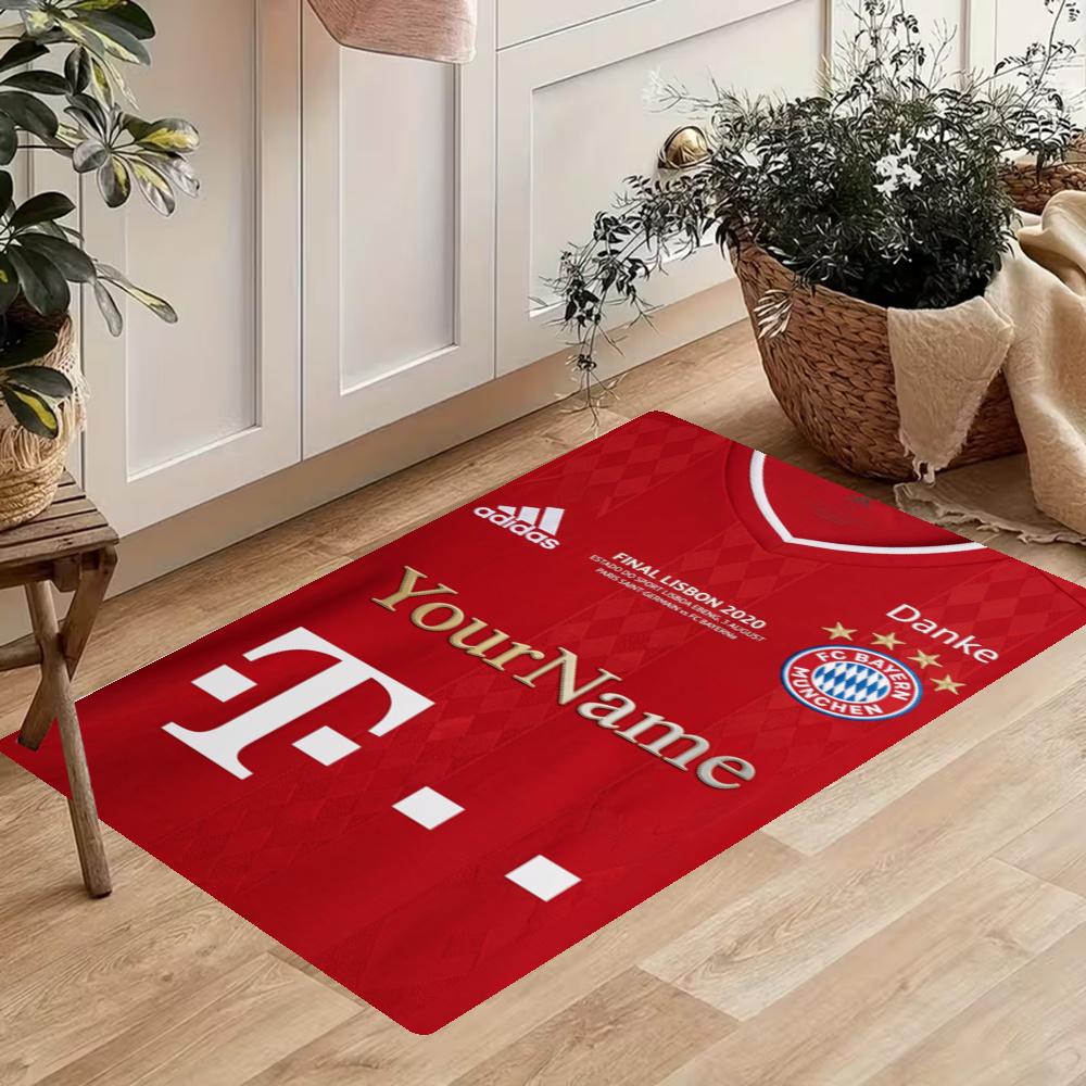 Bayern Munich Customize Your Name Kitchen Rug Runner Rug Laundry Mat Hallway Entryway The Best Gift Choice