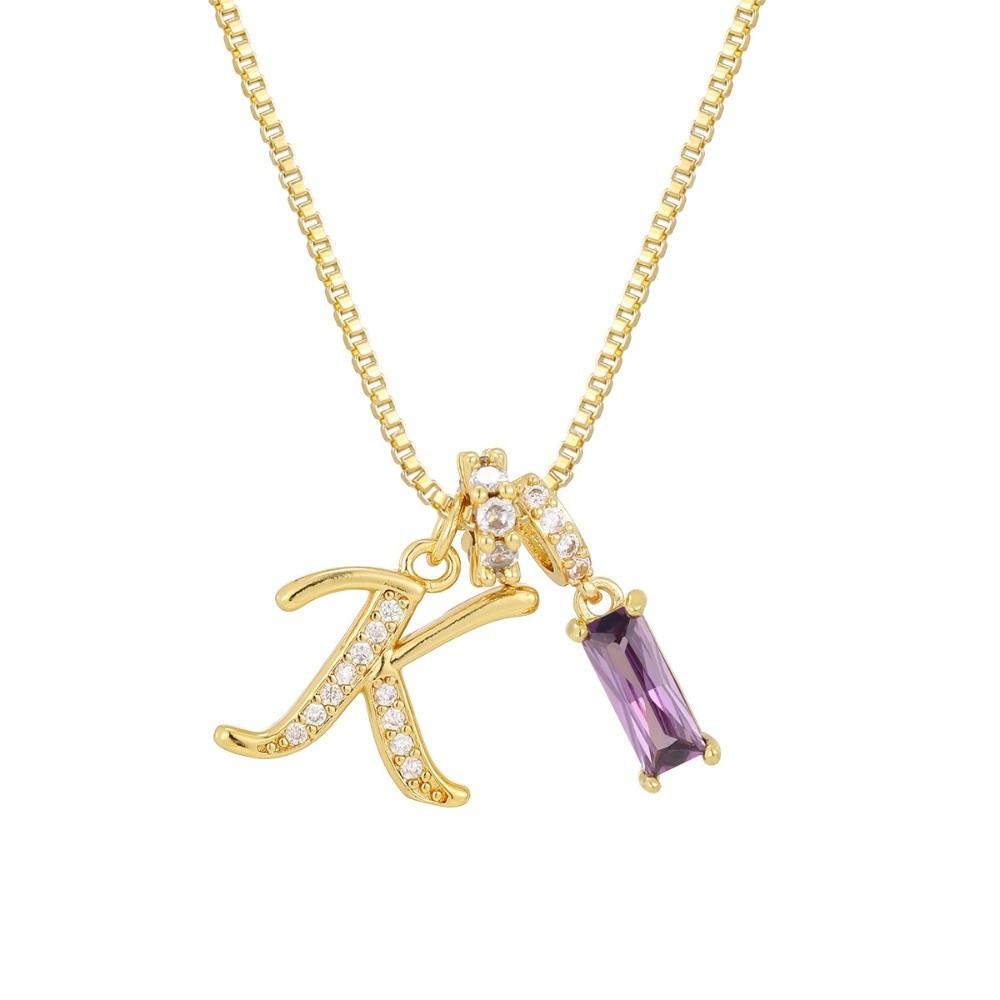 Hypoallergenic Letter Jewelry Adjustable Fashion Pendants Necklace Pendant  for Women Jewelry