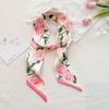 Korean Style Silk Scarf and Hairband Set - Versatile Women's Accessory for Summer