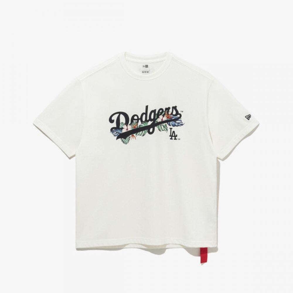 

Футболка New Era La Dodgers Flower ScripT Off whiTe off-white/M