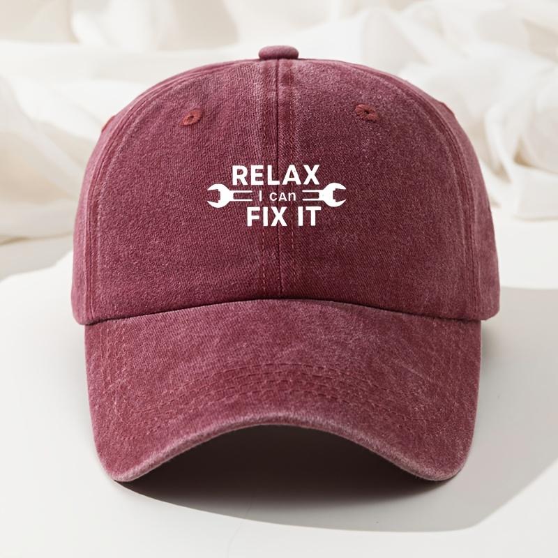 Fashion Printed Retro Washed Casual Hat, Adjustable High-quality Truck Fishing Hat, Mountaineering Peaked Hat