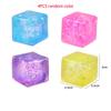 Decompression ice block kneading music simulation Aurora Maltose cube kneading music slow rebound release toy