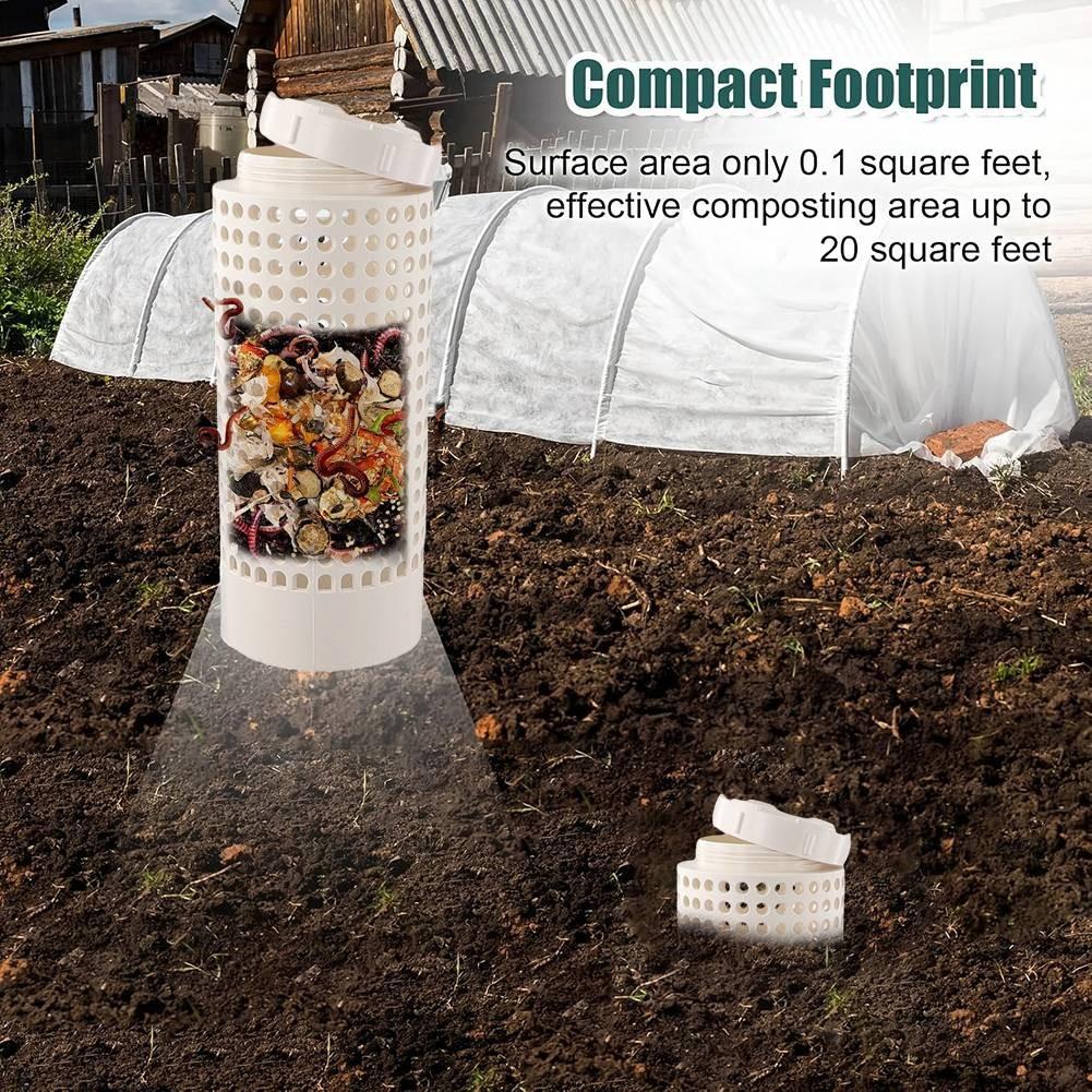 Compact Design Insect Composter for Small Garden Spaces and Pots