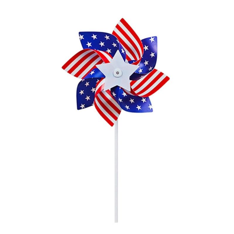 Wind Spinners Eye Catching Pinwheels Colorful for Kid Parties Camping Picnics Outdoor Gathering Lawns Garden Decorations
