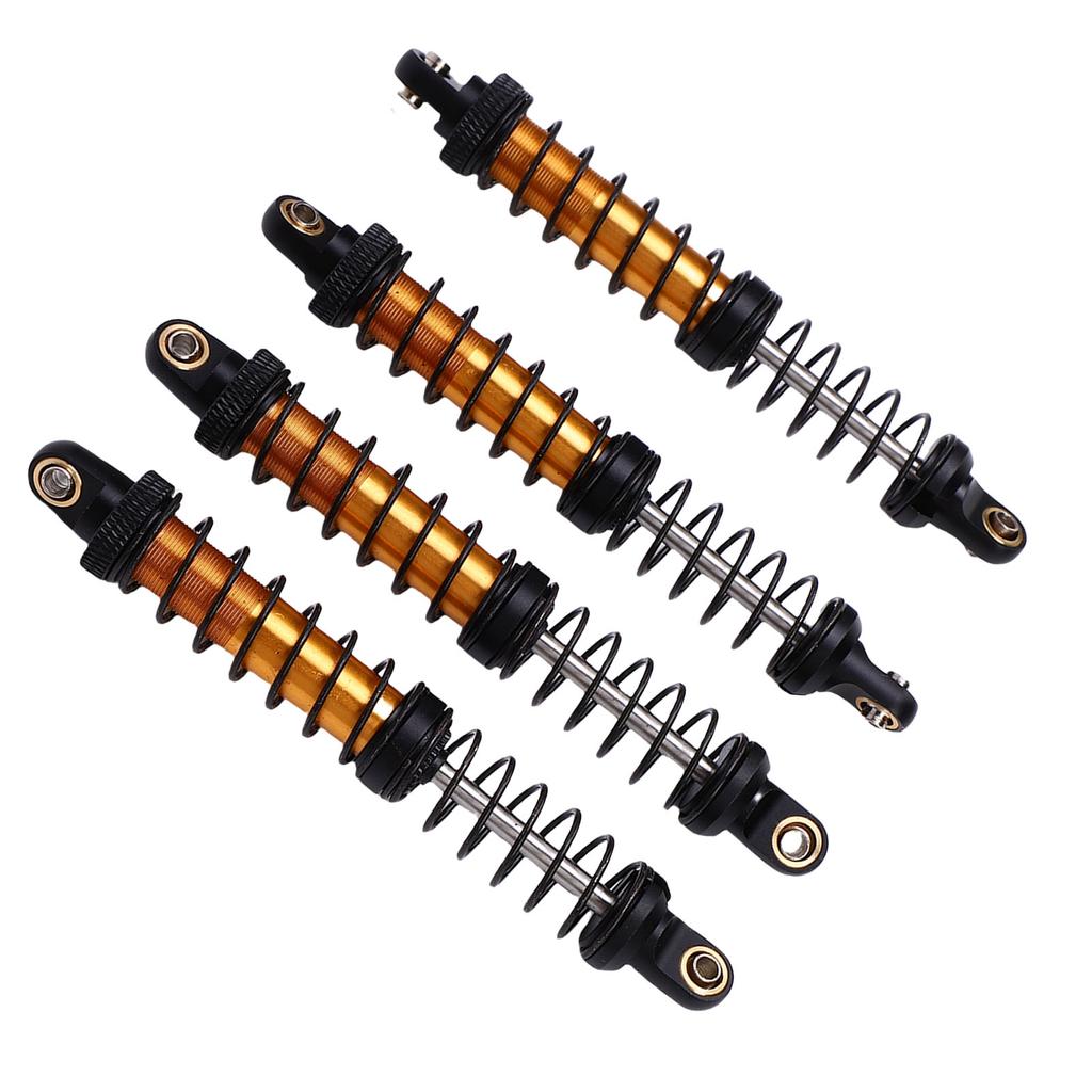 4pcs RC Car   Alloy 100mm Double Springs Shock Damper for 1Celsius10 RC Crawler Off Road Car