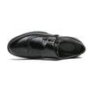 Men Loafers Shoes Round Toe Buckle Strap Black Brown Business Shoes for Men with  Size 38-46 Dress Shoes Men