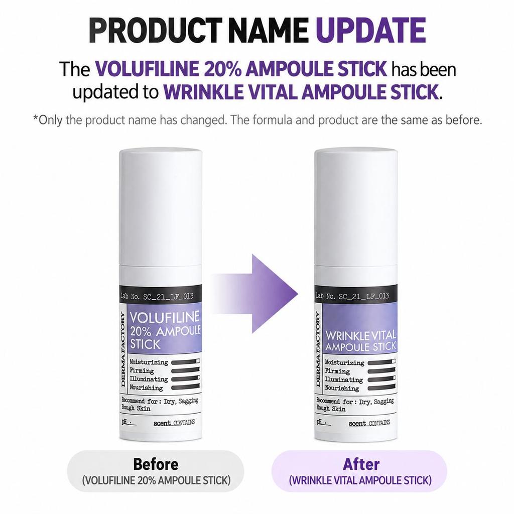 Dermafactory Volufiline 20% Ampoule Stick 10g