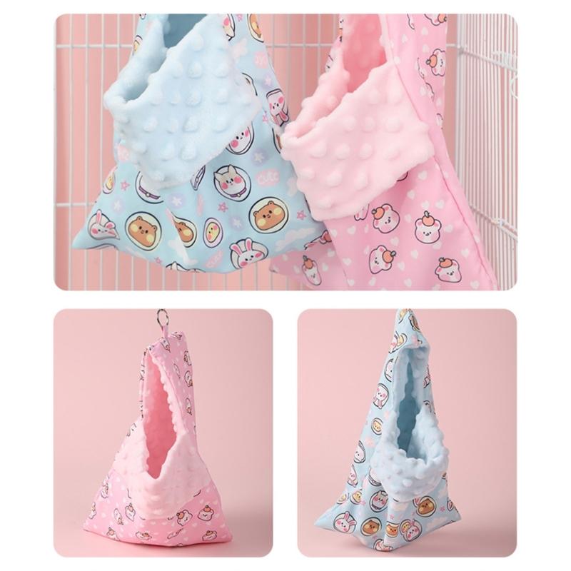 Hamster Rodents Hideaway Toy Gerbil Bed Hideouts Pet Hanging Cave for Ferrets Hamster Toy Guinea Pigs Toy