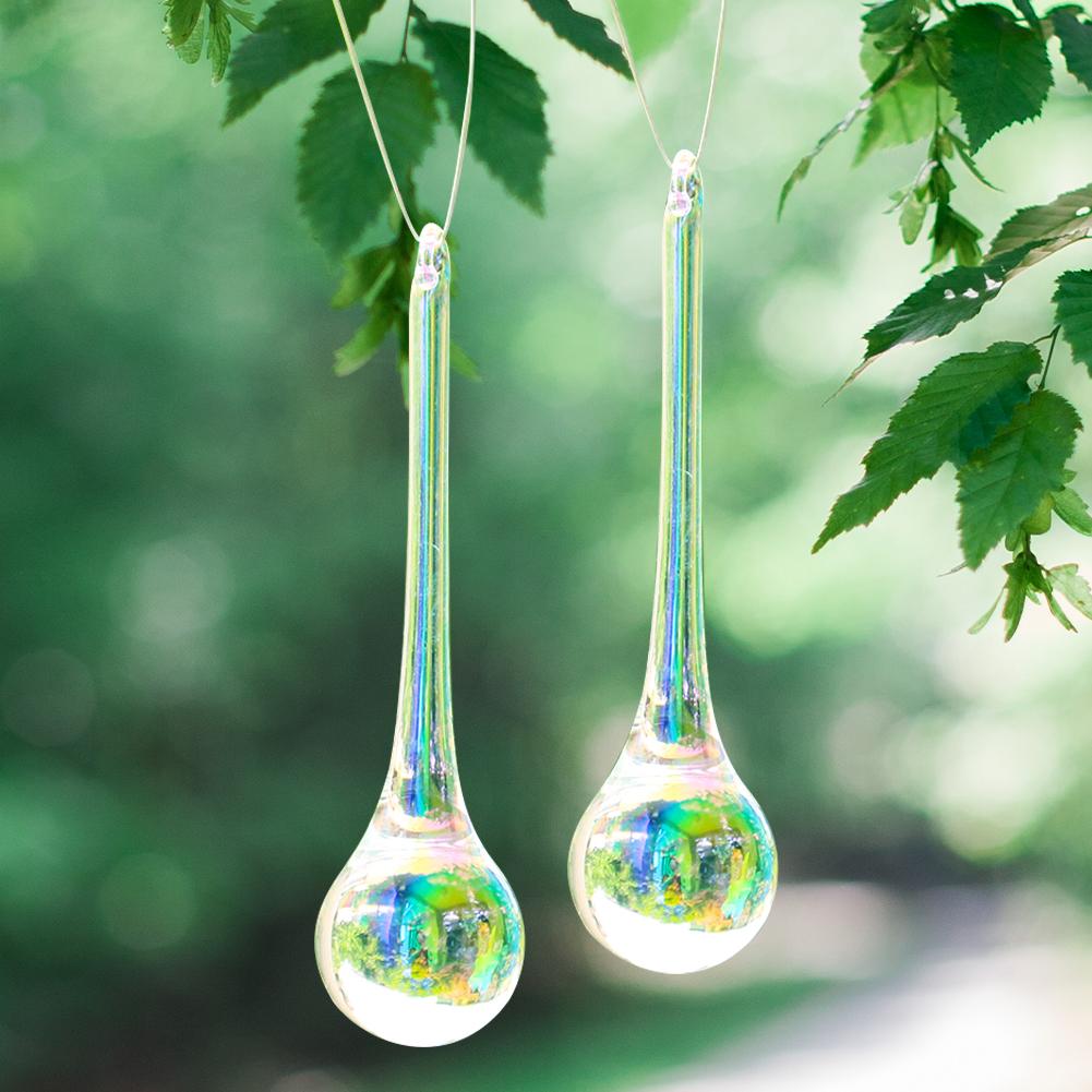 

Muy Bien 1 шт., матовый хрустальный кулон в виде капли воды, подвесная люстра Suncatcher, детали для самостоятельного украшения, украшения для дома и свадьбы